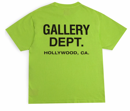 Gallery Dept. Souvenir Tee Lime Green