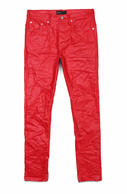 Purple Brand Red Patent Leather Film