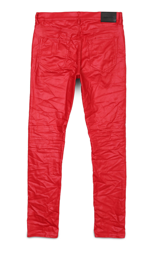 Purple Brand Red Patent Leather Film