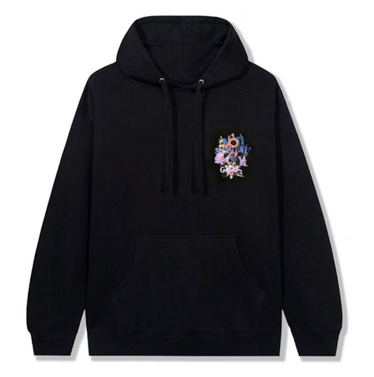 Anti Social Social Club Bouquet For The Old Days Hoodie Black