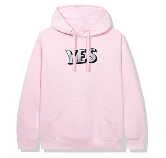Anti Social Social Club Y/N? Hoodie Pink