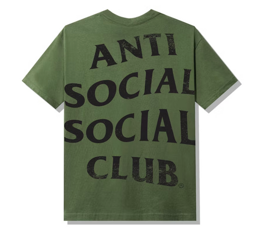 Anti Social Social Club Excessive T-shirt Army Green
