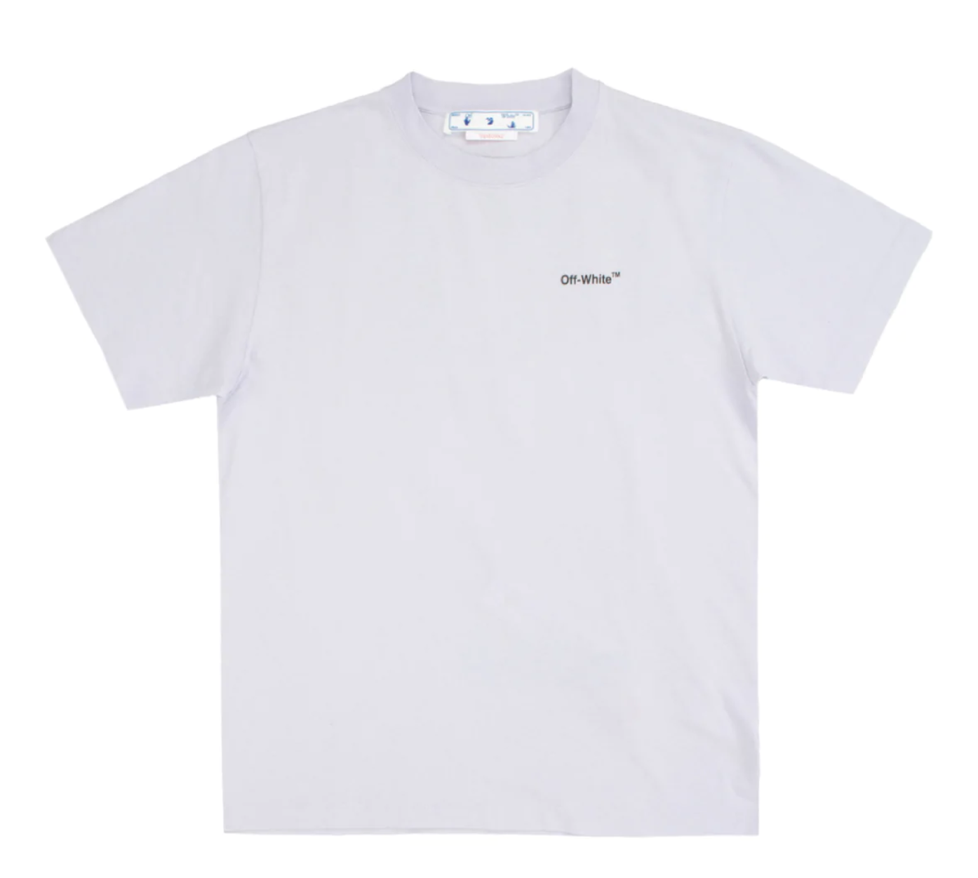 OFF-WHITE CARAVAGGIO ARROW SLIM TEE PURPLE