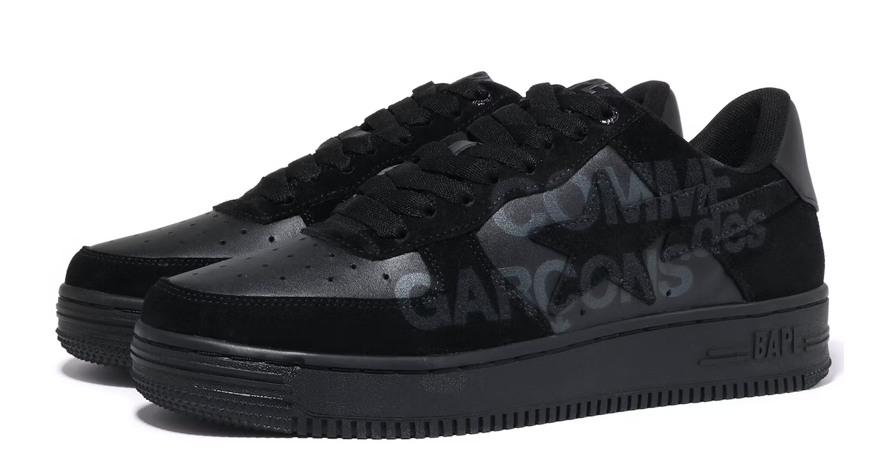 A Bathing Ape Bape Sta Comme des Garcons Osaka Black – Upper Level 916