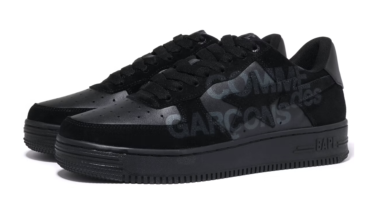 A Bathing Ape Bape Sta Comme des Garcons Osaka Black