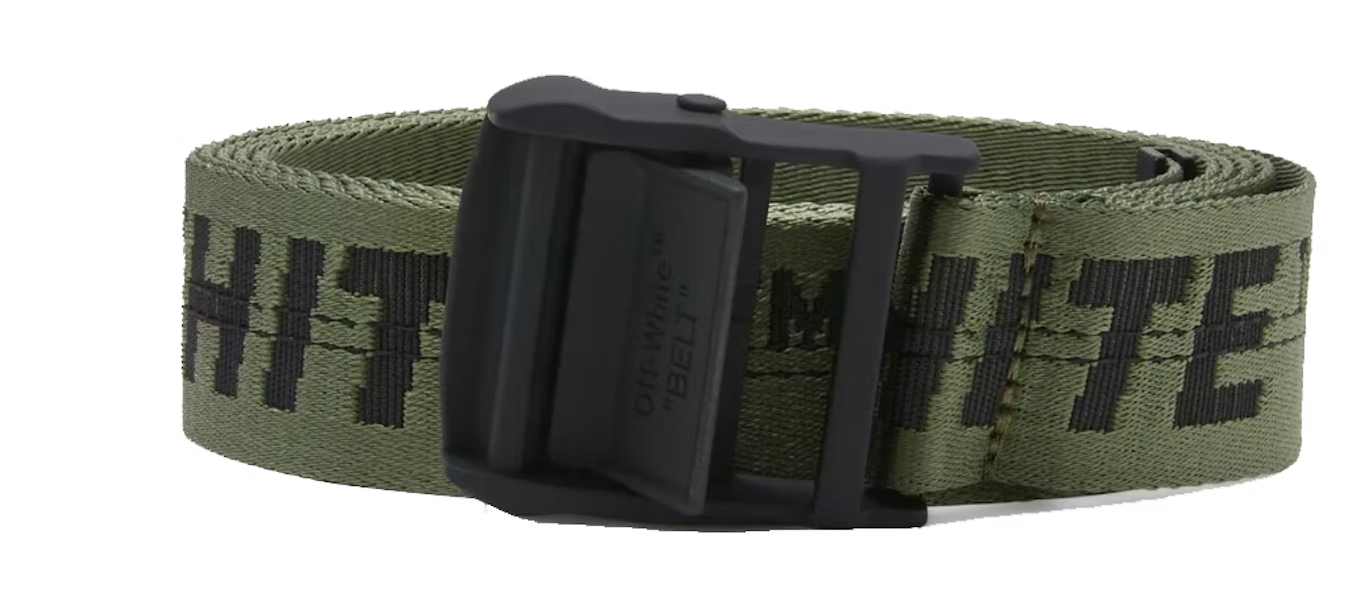 Off white belt green deals