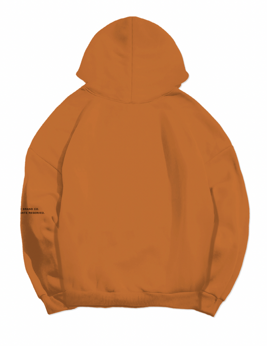 Purple Brand French Terry Po Hoody Gothic Arch Marmalade