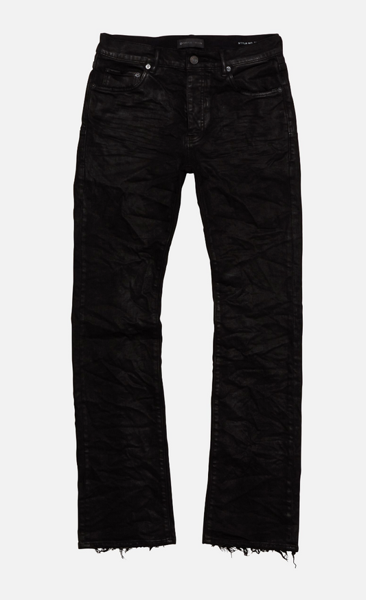 Purple Brand Bootcut High Gloss Black Coated