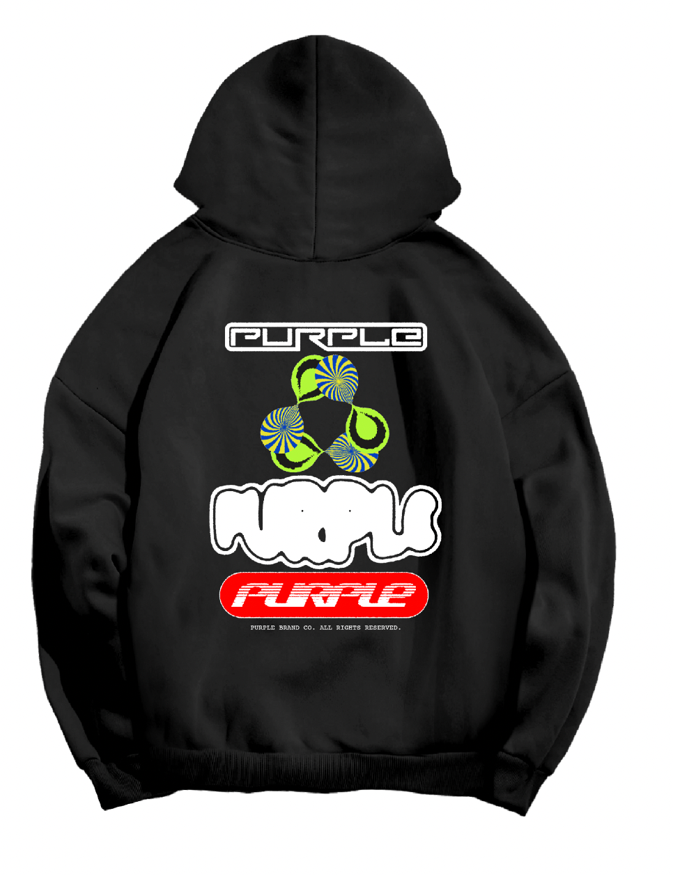 Purple Brand French Terry Hoody Cloudy Purple