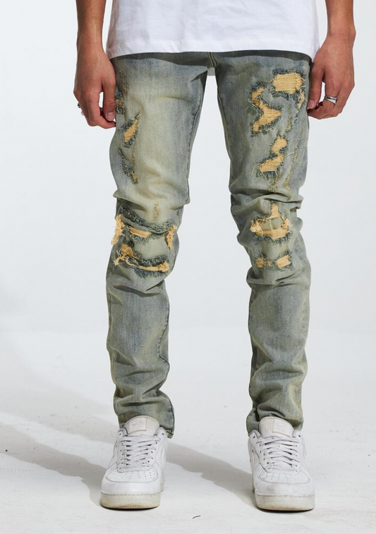 CRYSP Atlantic Light green and blue wash