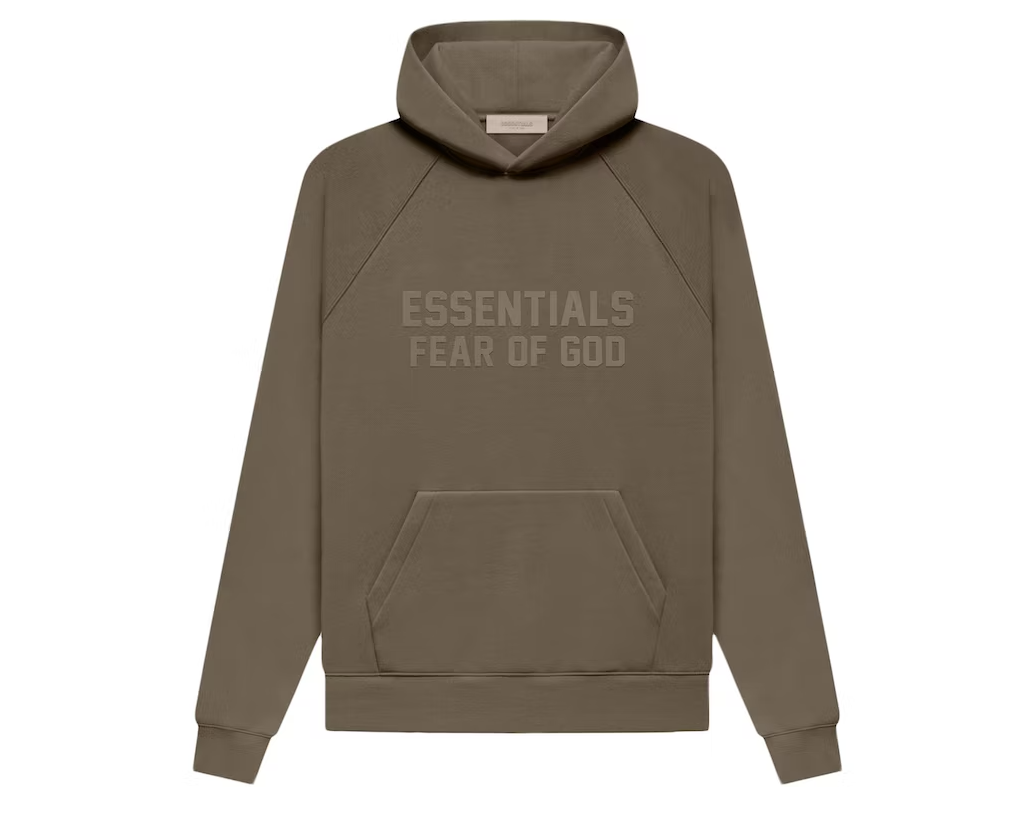 Fear of God Essentials Hoodie Wood