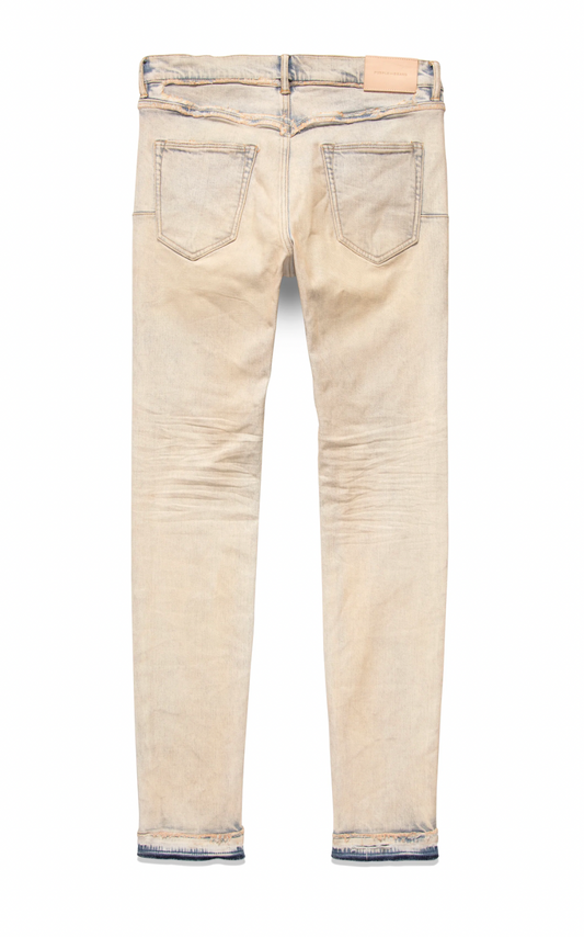 Purple Brand Faded & Tinted Indigo Fray