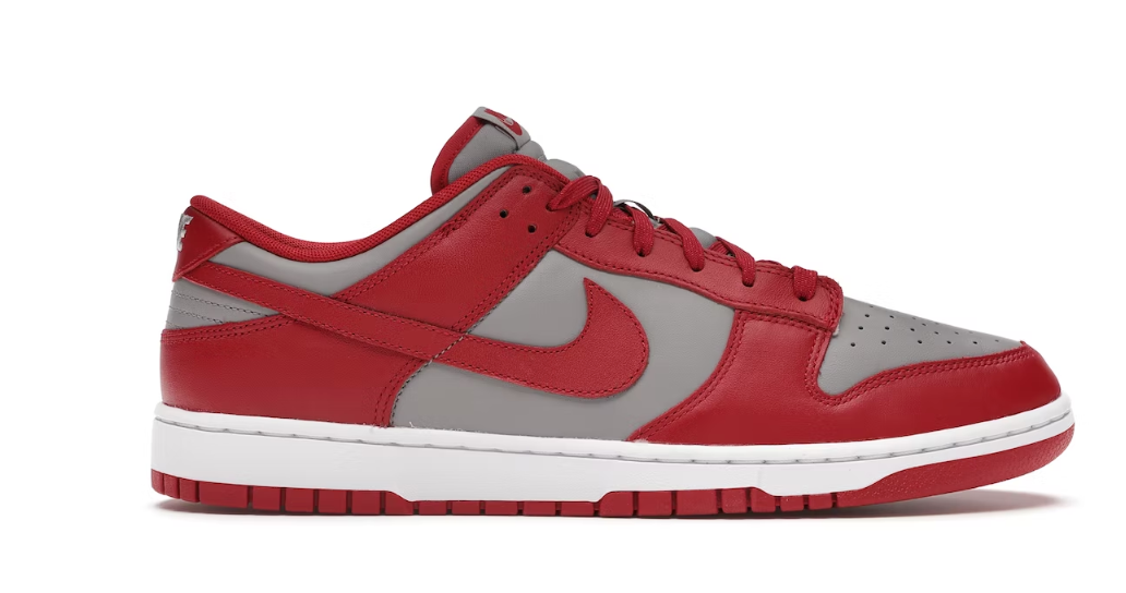 Nike Dunk Low Retro Medium Grey Varsity Red UNLV (2021)