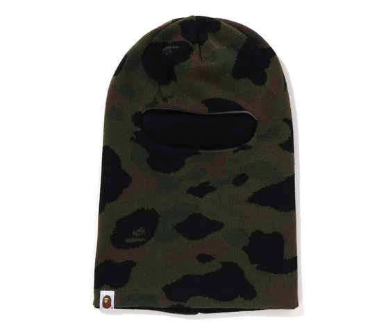 BAPE Ape Head Reversible Knit Balaclava Black