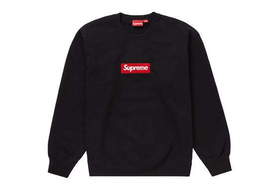 Supreme Box Logo Crewneck (FW22) Black