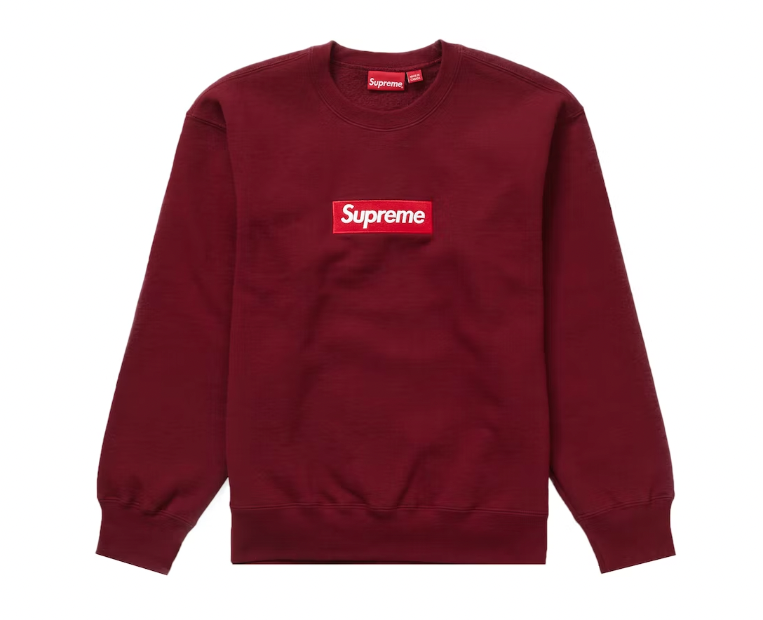 Supreme Box Logo Crewneck (FW22) Cardinal