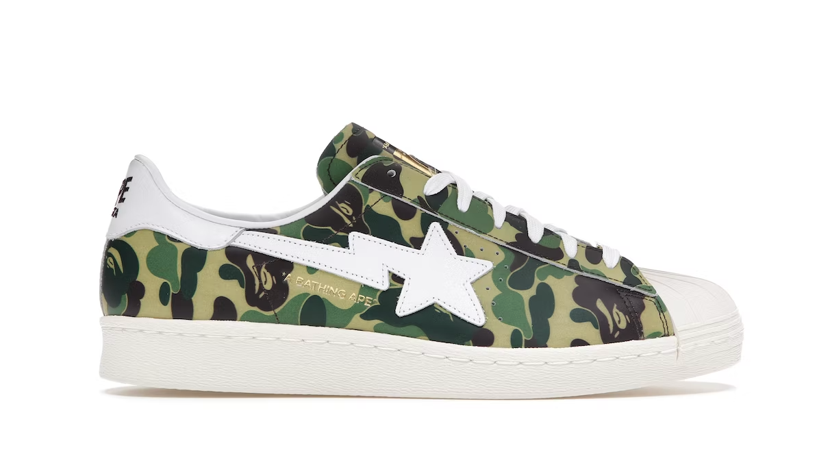 adidas Superstar Bape ABC Camo Green
