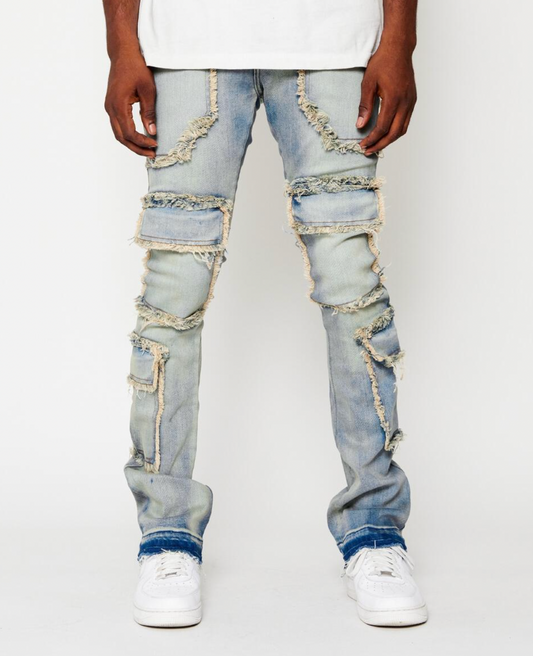 Golden Denim The Patchwork Mykonos Denim
