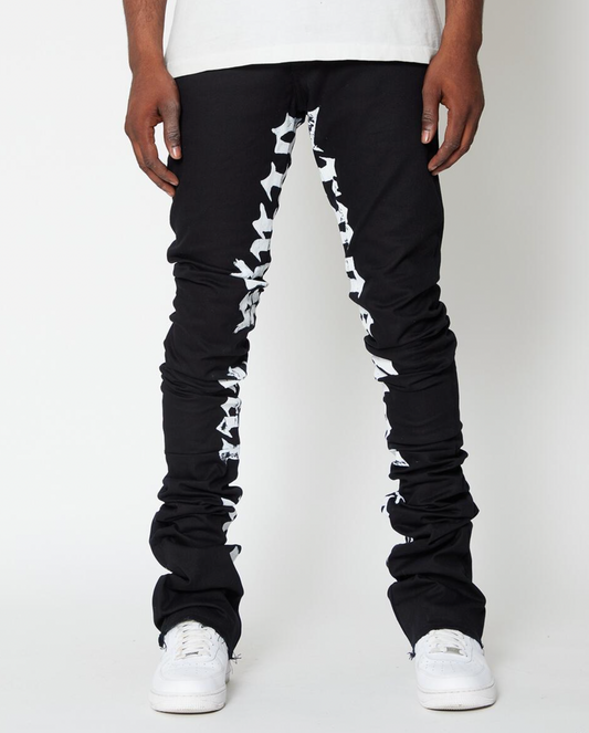 Golden Denim The True Stacked - Royal (Black Jean)