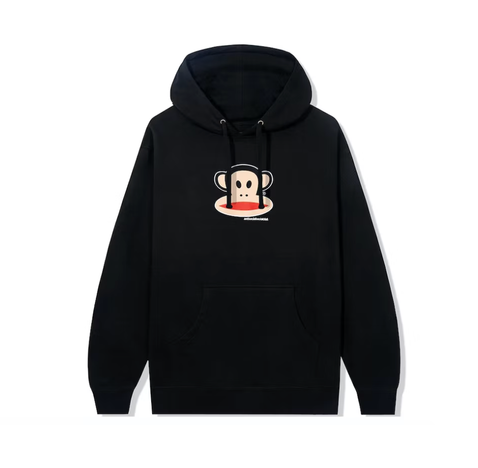 Anti Social Social Club x Paul Frank Hoodie Black – Upper Level 916