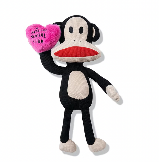Anti Social Social Club x Paul Frank Julius Love Plush Love