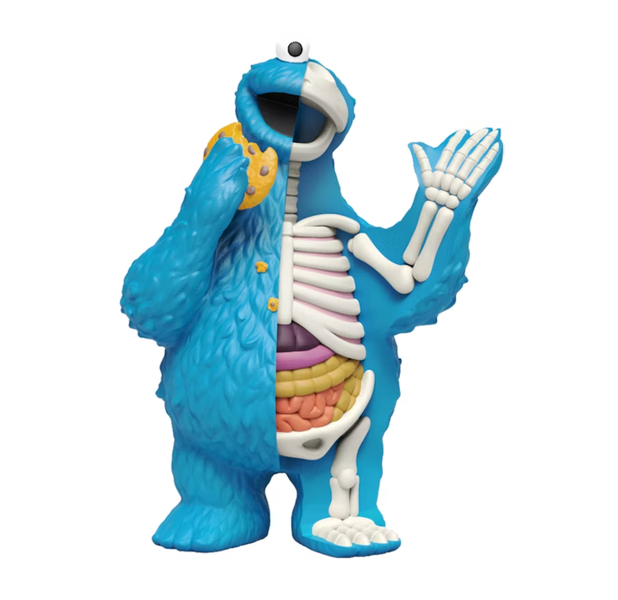 Jason Freeny Cookie Monster Figure