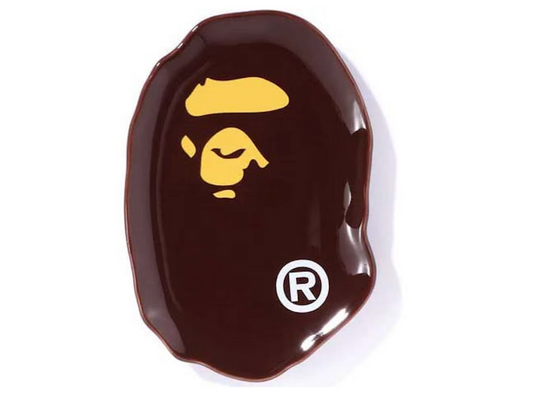 BAPE Ape Head Small Plate Two Piece Set
