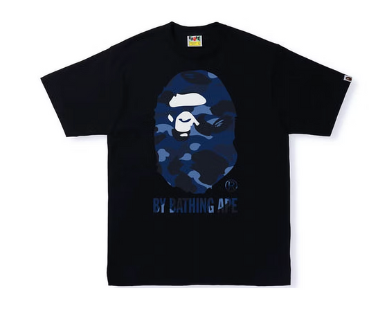 BAPE Color Camo By Bathing Ape Tee (SS23) Black Navy