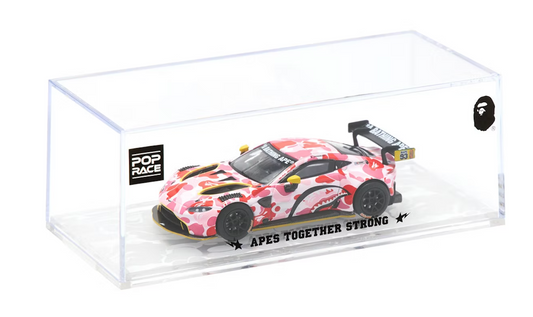 BAPE x POPRACE Aston Martin GT3 Pink