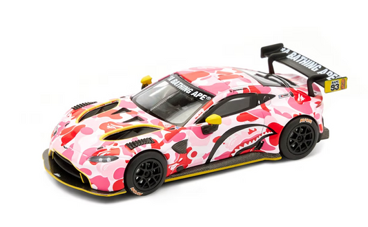 BAPE x POPRACE Aston Martin GT3 Pink
