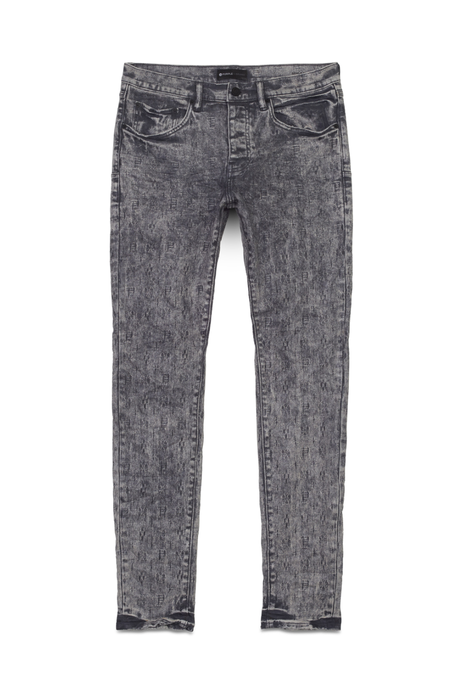 Slim jean Purple brand Grey size 31 US in Cotton - 39560980