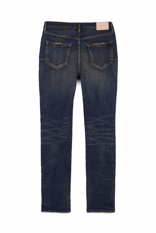 Purple Brand Dark Dirty Indigo Vintage With Abrasions Denim