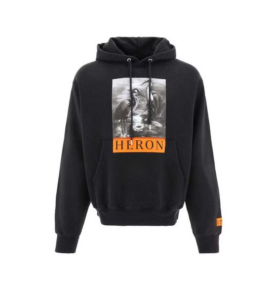 Heron Preston NF Heron BW Hoodie Black/Black