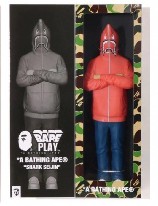 Bape Shark Seijin Figure Pink
