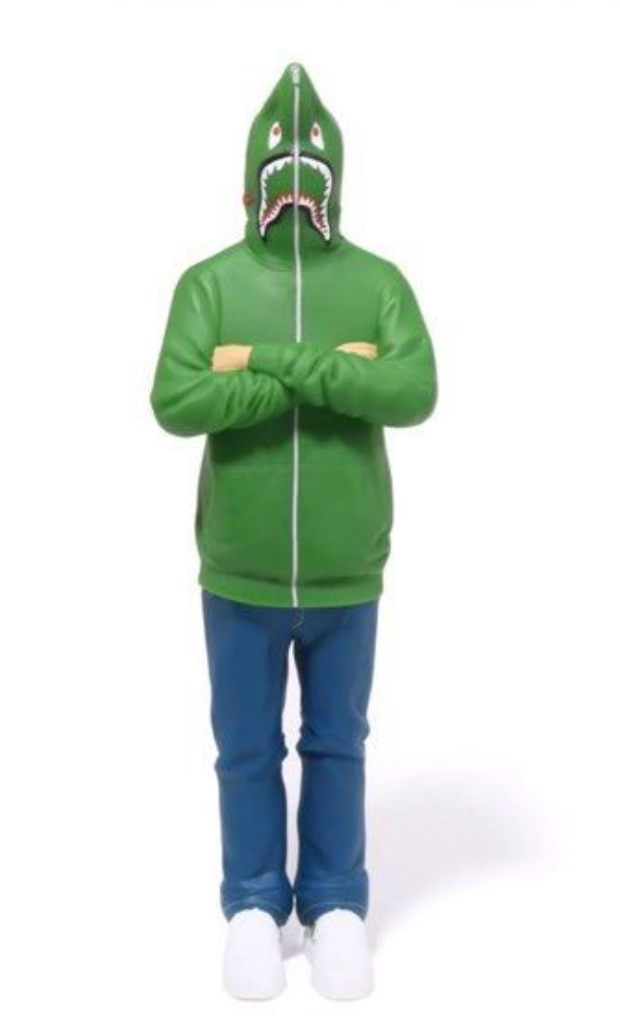 Bape Shark Seijin Figure Green