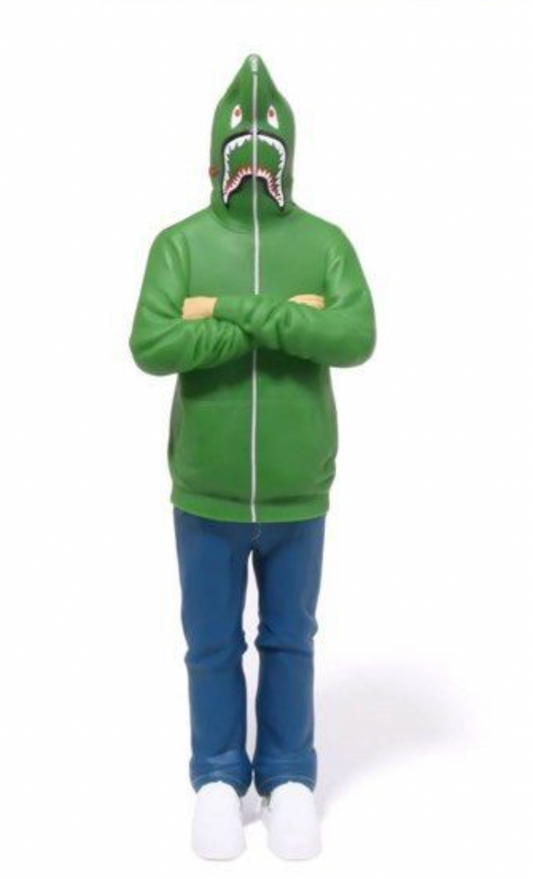 Bape Shark Seijin Figure Green