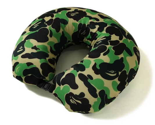 BAPE ABC 2Way Neck Pillow Green