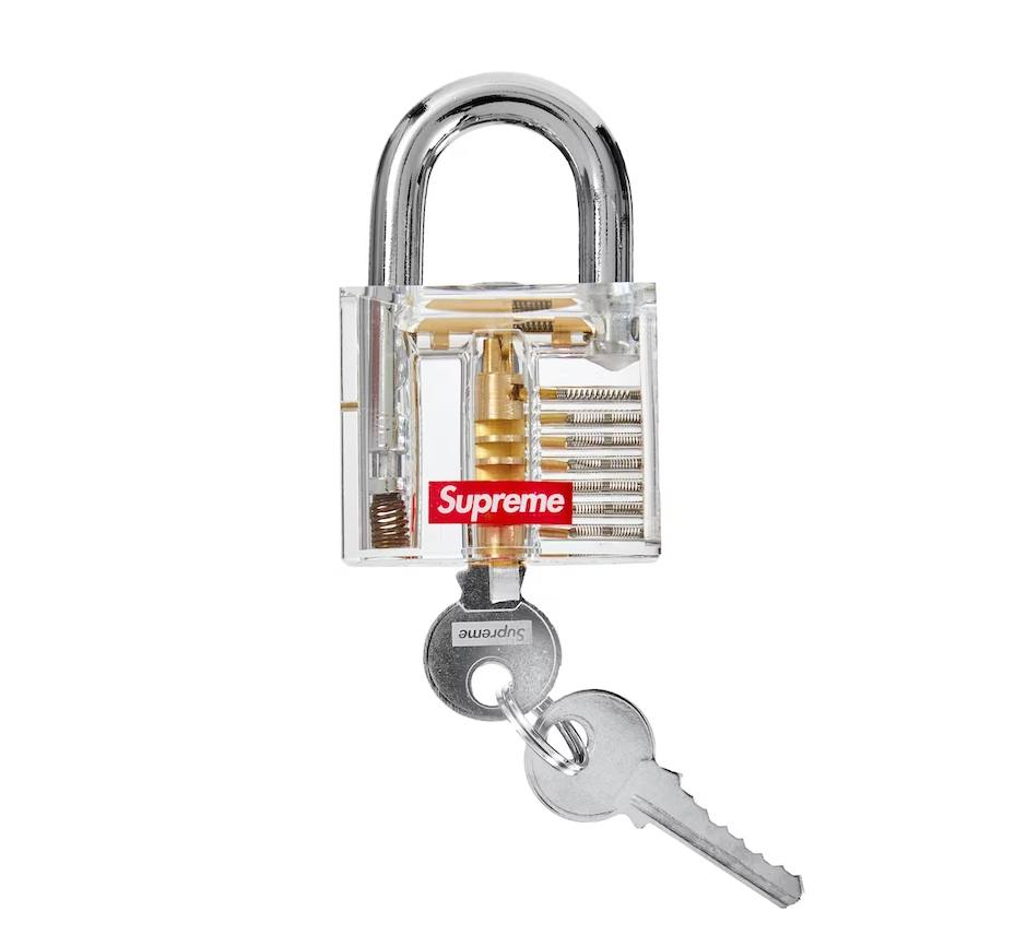Supreme Transparent Lock Clear