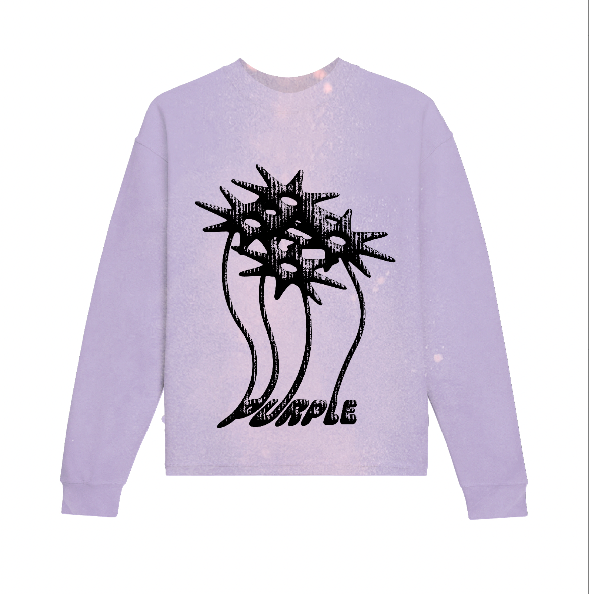 Purple Brand Heavy Jersey Ss Tee Hot Pink/Black Graphic – Upper Level 916