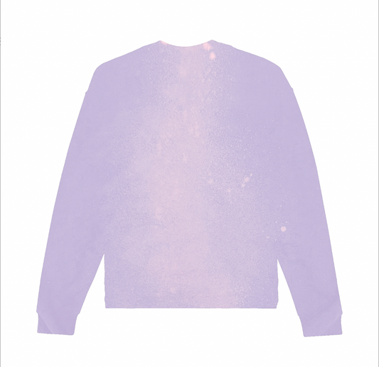PURPLE BRAND TEXTURED JERSEY LS TEE LAVENDER