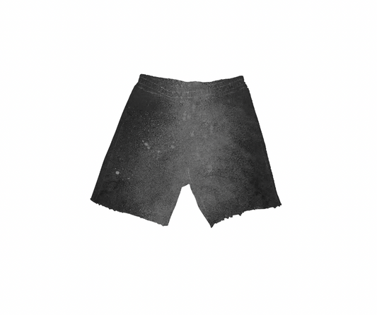 PURPLE BRAND HWT FLEECE SHORTS CUT BOTTOM