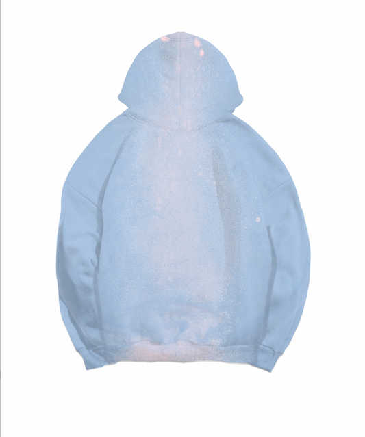 PURPLE BRAND FRENCH TERRY PO HOODY PLACID BLUE