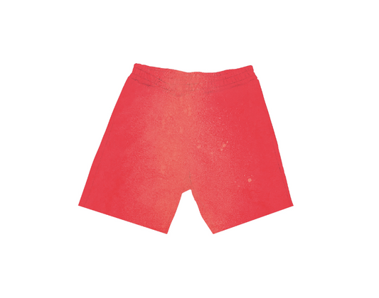 PURPLE BRAND FRENCH TERRY SHORT POPPY RED