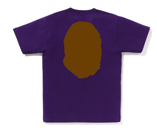 BAPE Big Ape Head Tee (SS23) Purple