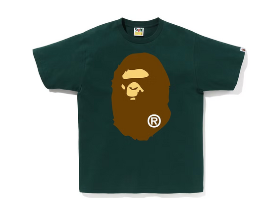 BAPE Big Ape Head Tee (SS23) Green
