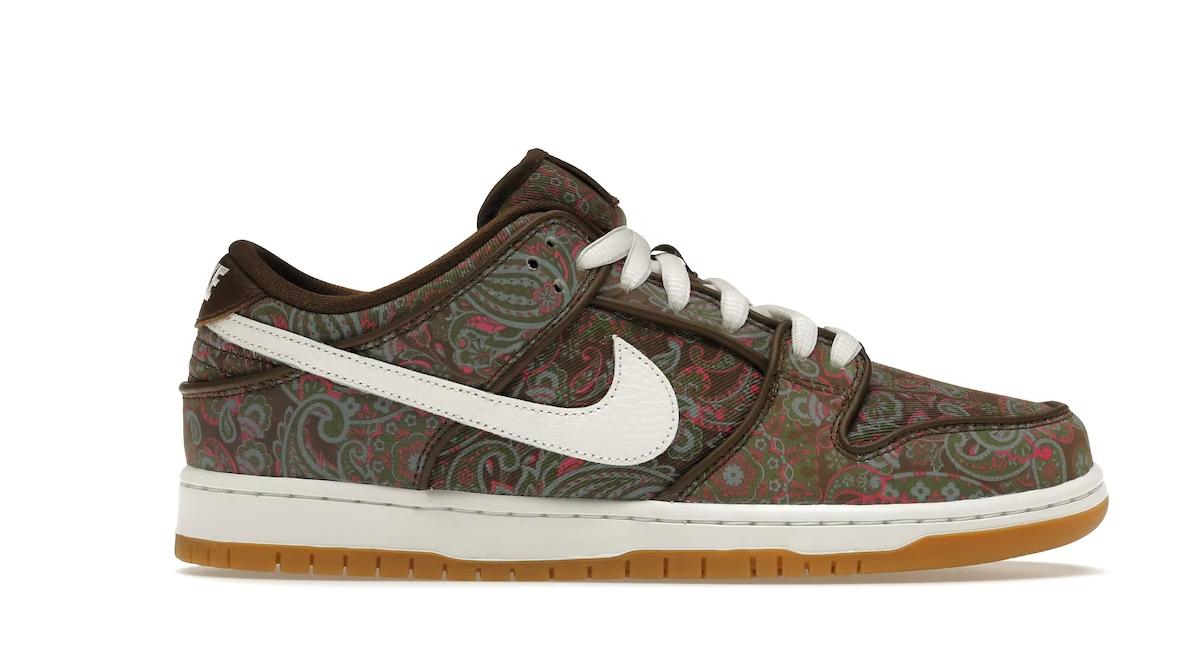 Nike SB Dunk Low Pro Paisley Brown