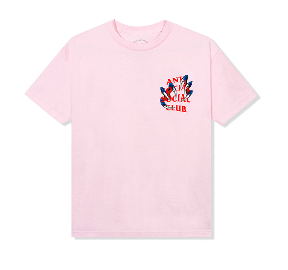 ANTI SOCIAL SOCIAL CLUB DOUBLE DRAGON TEE PINK