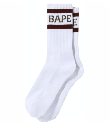 BAPE Logo Socks