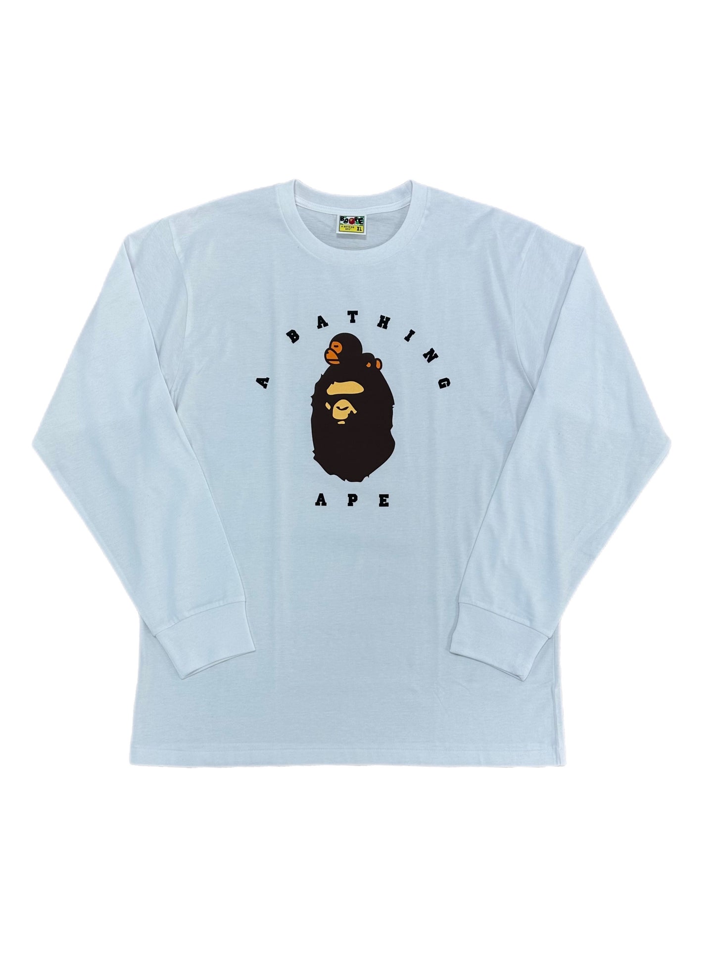 Bape Hny21 Milo L/s Tee White
