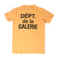 Gallery Dept. French T-Shirt Flo Orange